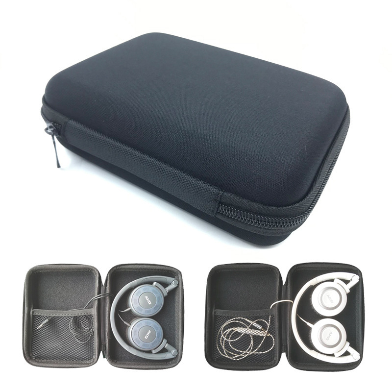 Headphone Case Hard - حافظة سماعات رأس صلبة محمولة، متوافقة