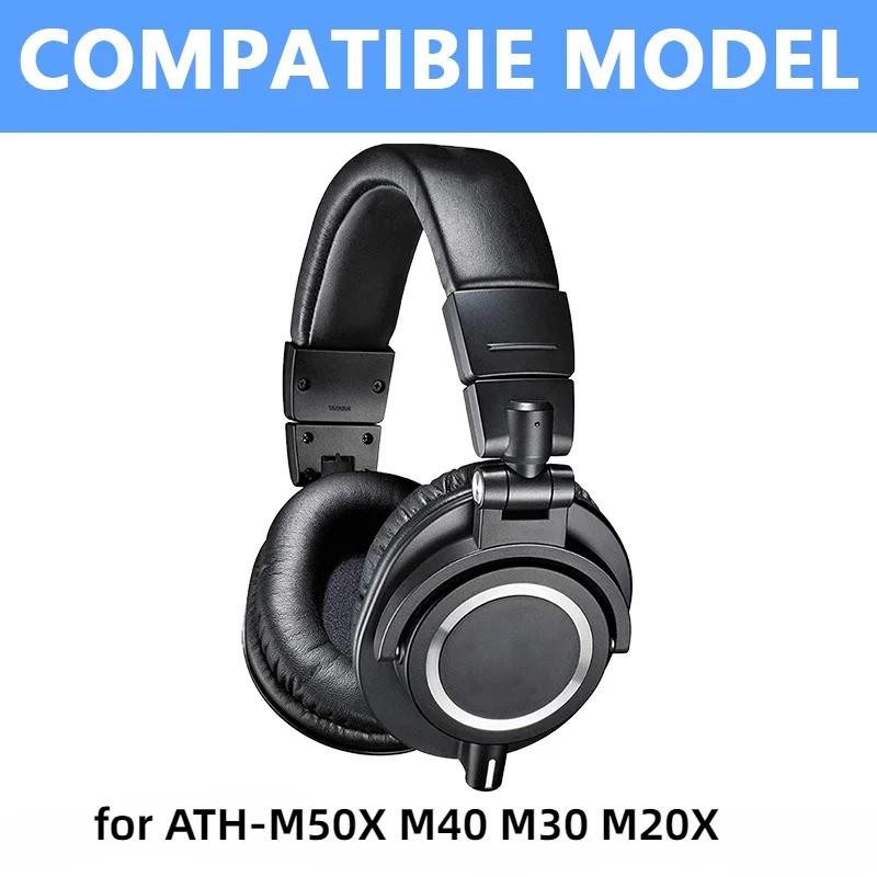 غطاء بديل لوسادة رأس سماعات ال - مراجعة Audio Technica Headphone Ath-M20X وسعره