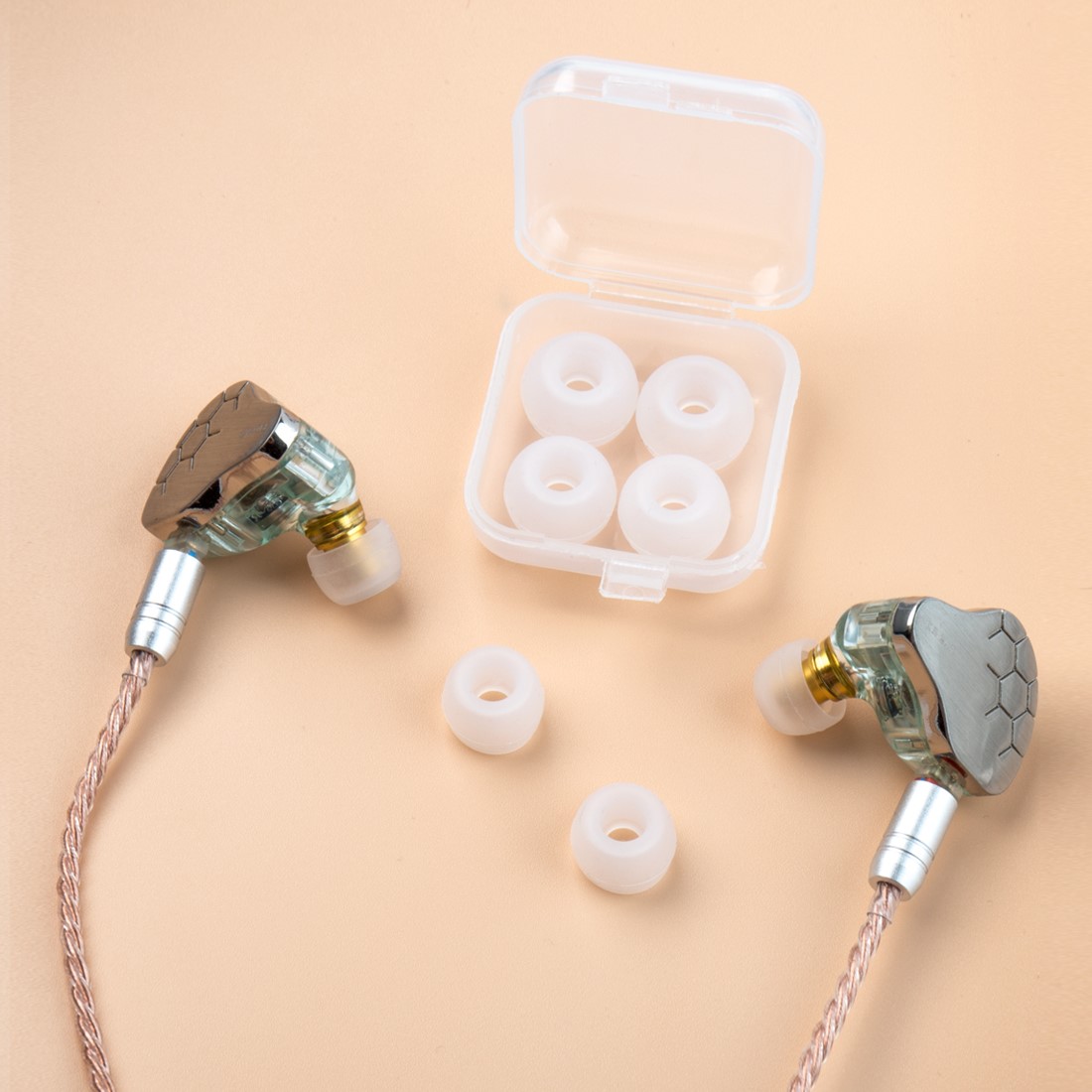 سماعات أذن سلكية من KBEAR بتصم - مراجعة Earphone Foam Tip وسعره