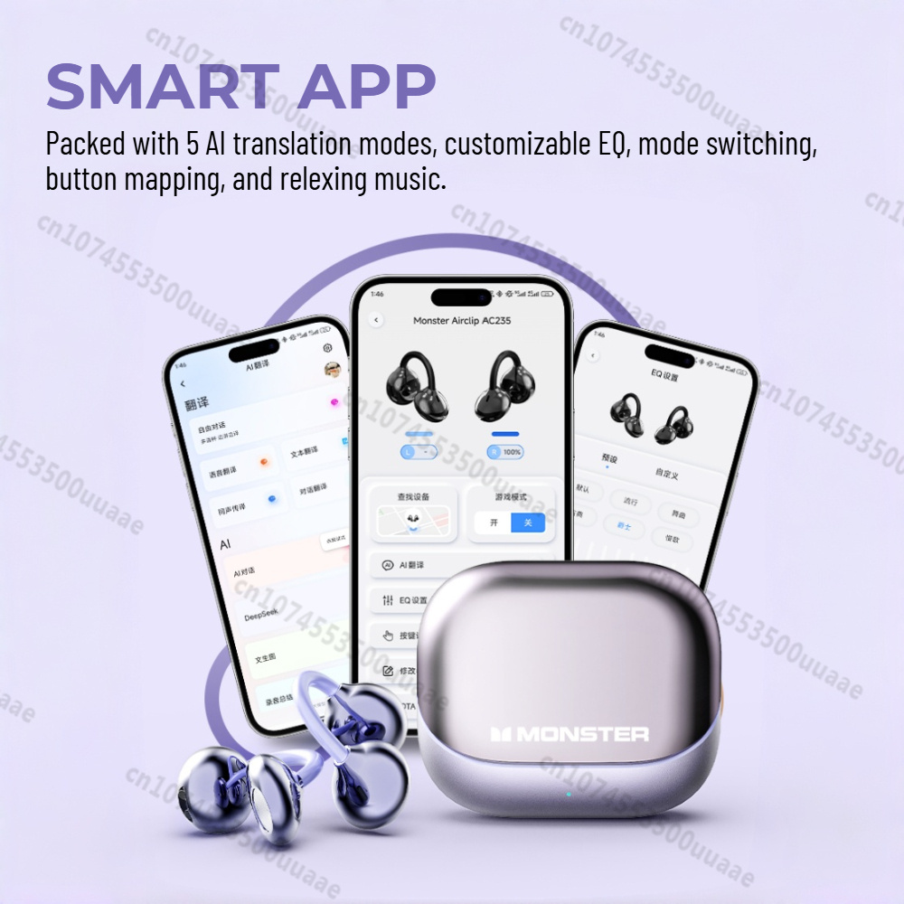 سماعات Monster AirClip AC235 ا - مراجعة Wireless Earbuds Tws وسعره