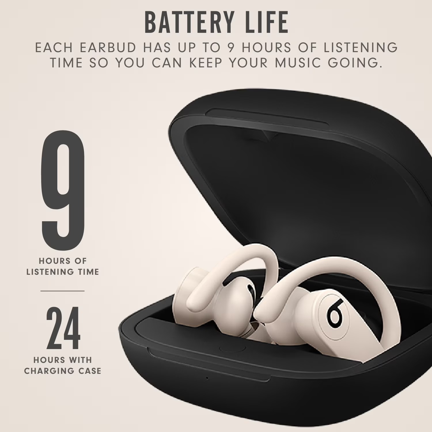 سماعات أذن لاسلكية حقيقية من ن - مراجعة Beats Headphone Powerbeats Pro وسعره